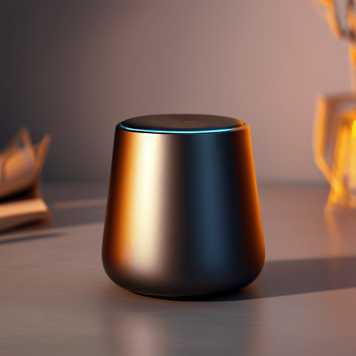AI 图鉴 · 桌面智能音箱